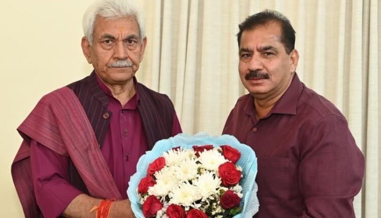 Business community stands with LG in drug-free J&K mission: Anil Gupta