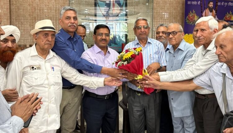 NHPC ED inaugurates Dr Ambedkar library-cum-computer centre at Guru Ravidass Gurudwara