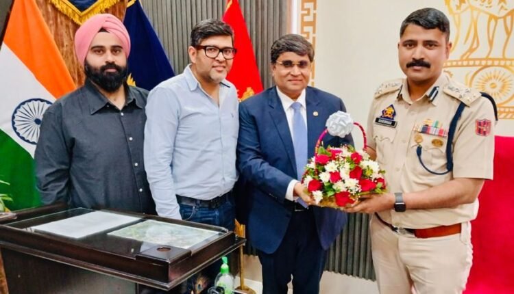 Indian Chamber of Commerce, Jammu Calls on Newly Appointed DIG Jammu, Extends Congratulations
