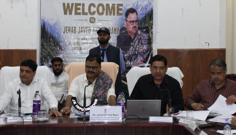 Rana reviews development works at Bhaderwah; Emphasises transparency & timely execution of projects