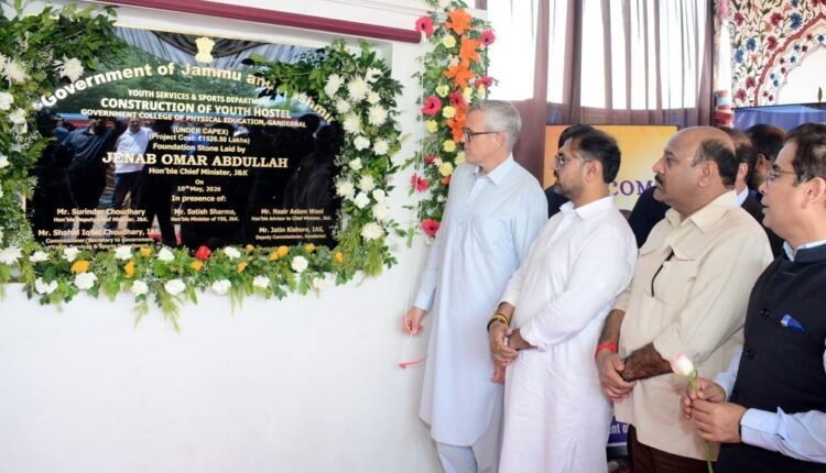 CM Omar Abdullah inaugurates, lays foundation of development projects worth ₹42.38 cr in Ganderbal