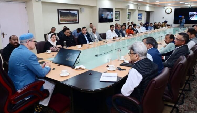 CM Omar Abdullah chairs meeting as Darbar move offices open in Srinagar, sets governance agenda for crucial six-months