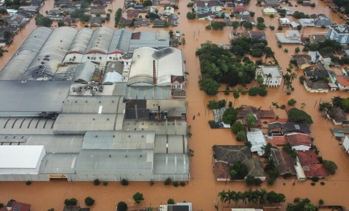 Severe Flooding Disrupts Life Across Southern Brazil After Heavy Rainfall