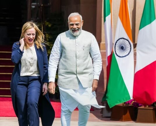 Narendra Modi and Giorgia Meloni Explore Historic Colosseum After Diplomatic Dinner