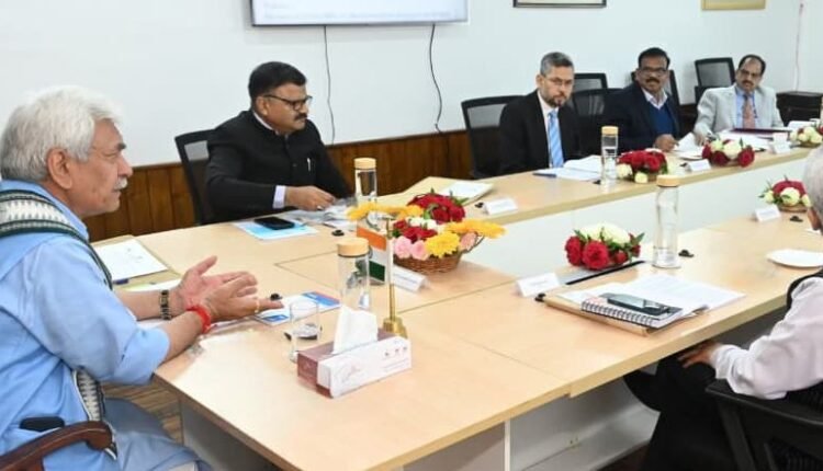 Lieutenant Governor Chairs 7th J&K UT Wildlife Board Meeting