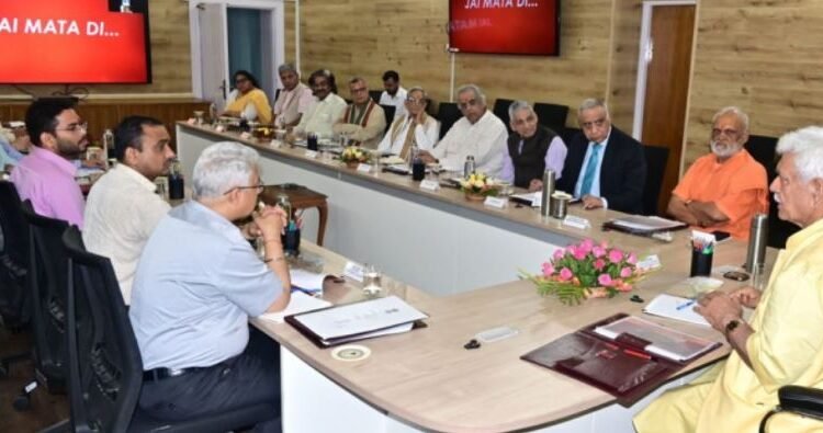 Lieutenant Governor chairs high-level meeting on upcoming International Museum of Goddess at Katra
