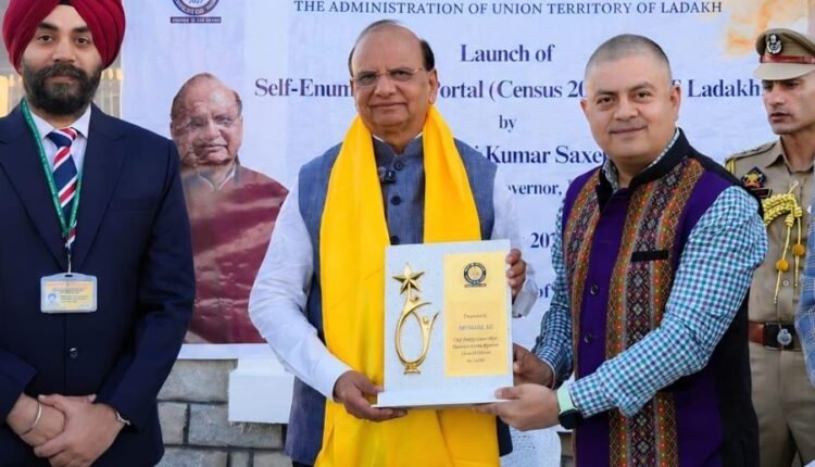 L-G Vinai Kumar Saxena launches Self-Enumeration Portal for Census 2027 in Ladakh