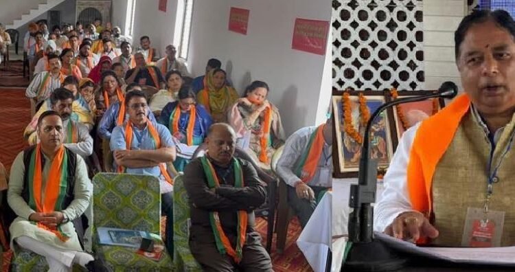 BJP’s organizational strength rooted in ideology, discipline, and public service: Sat Sharma