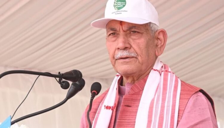 Lieutenant Governor warns narco-terror network, vows complete destruction of drug ecosystem in J&K