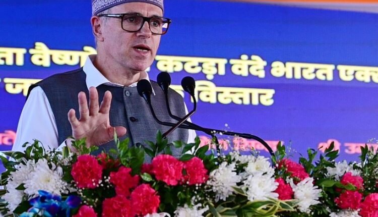 CM Omar Abdullah hails Jammu-Srinagar rail link as transformative for economy, mobility and trade; calls for inland dry port to boost exports