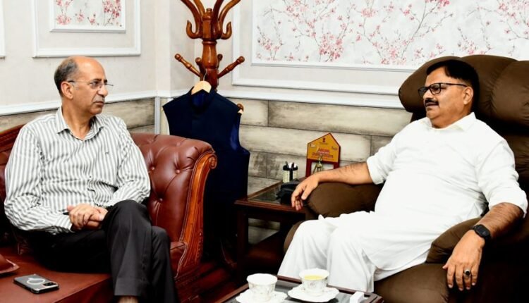 Advisor to CM calls on Javed Rana; discusses J&K’s development priorities