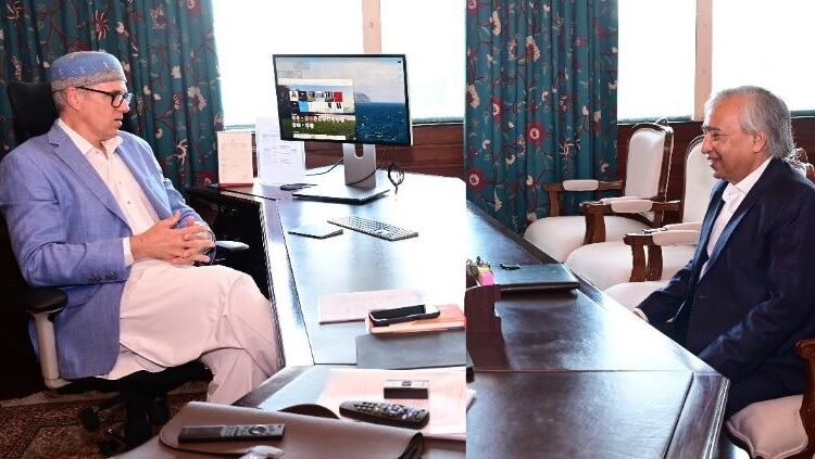 CM Omar Abdullah meets legislators, Vice Chancellors and other delegations at Civil Secretariat