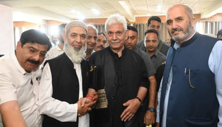 Lieutenant Governor Met with Civil Society Groups, Business Leaders, and Religious Heads to Discuss the Shri Amarnath Ji Yatra