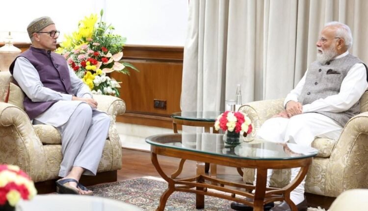 CM Omar Abdullah calls on PM Modi; raises Statehood, economy and development issues