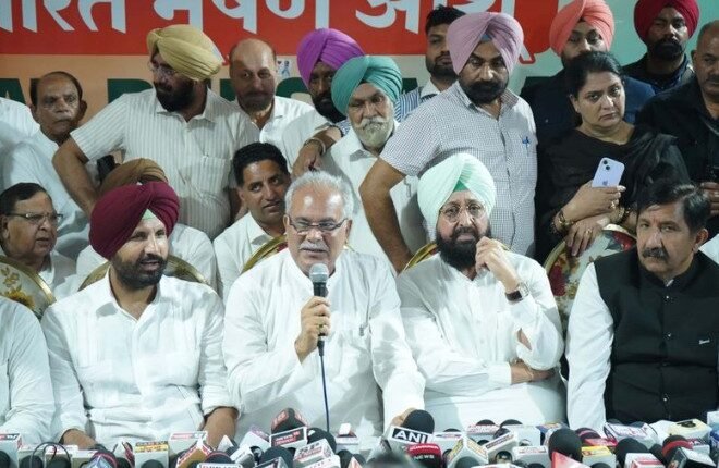 Channi Camp Schedules Saturday Meeting with Baghel as Punjab Congress Activity Intensifies