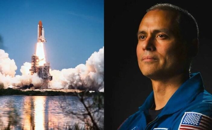 NASA’s Anil Menon, Two Russian Cosmonauts Launch on 8-Month Mission to the ISS