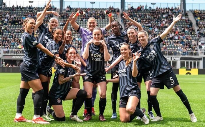 Women’s Football Creates History as Record Crowd Watches Gotham FC vs Washington Spirit Clash