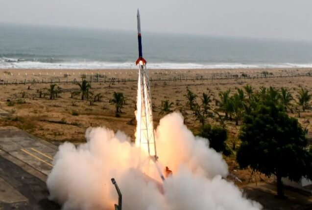 India's Space Industry Reaches New Heights with Private Rocket Launch