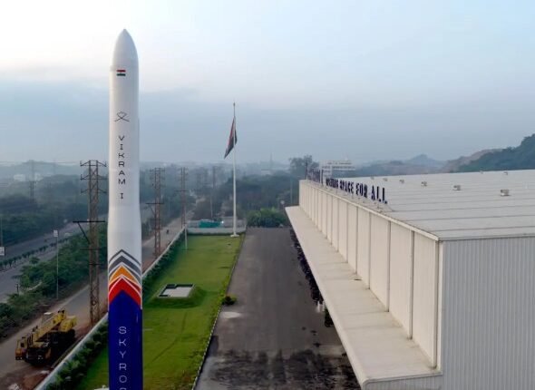 Vikram-1 Soars from Sriharikota, Marking India’s First Private Orbital Rocket Launch