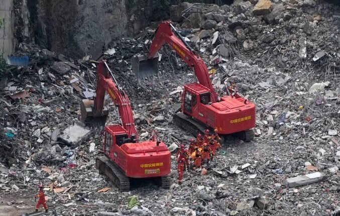 China Landslide Tragedy: Rescuers Race to Find Survivors as Death Toll Reaches 8, 34 Missing