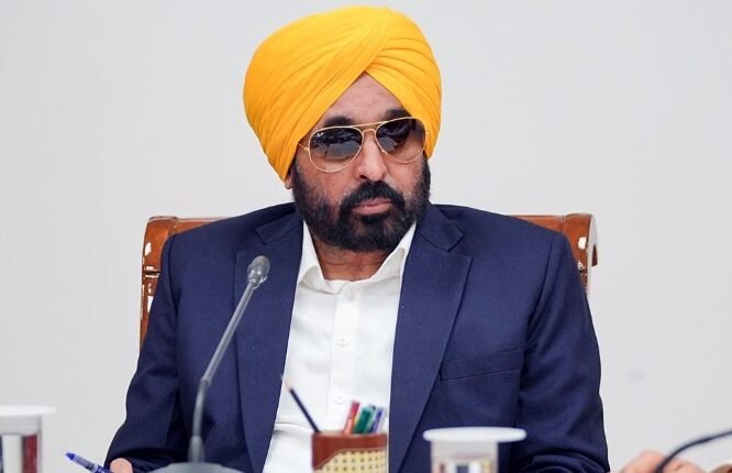 Punjab CM Mann Accuses Centre of Silencing Youth Over Paper Leak Protests