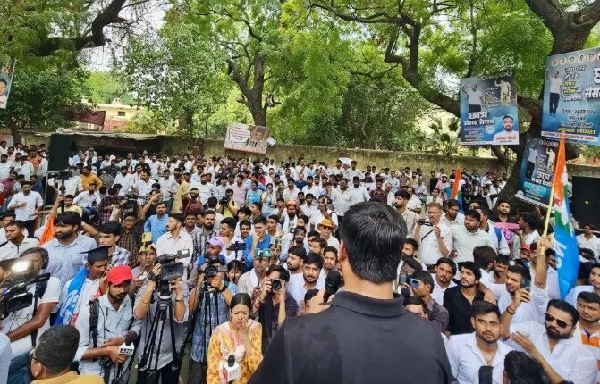 CJP Alleges BJP Workers Disrupted NEET Protest, Says Agitation Will Continue