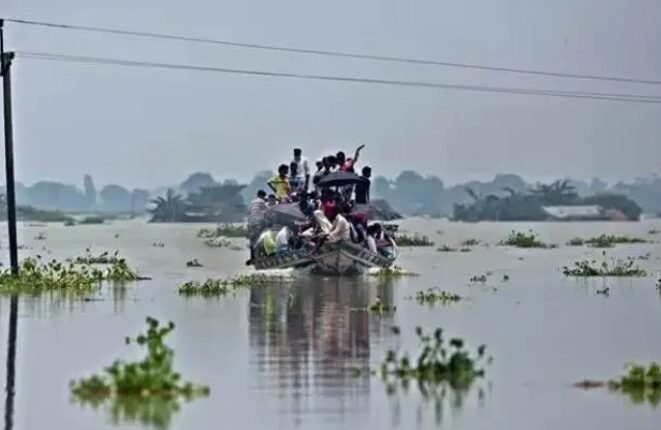 Assam Flood Crisis Deepens: Death Toll Rises to 75, Over 3.3 Lakh People Affected