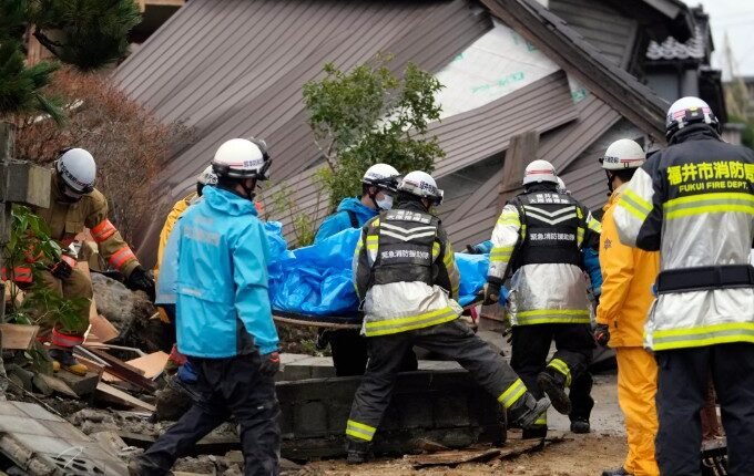 Japan Earthquake Death Toll Climbs to 13 as Rescue Teams Search for Survivors