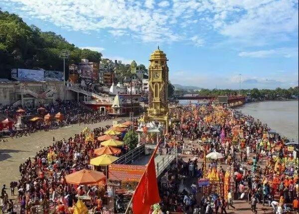 Kanwar Yatra Begins Under Tight Security, Over 4 Crore Devotees Expected in Haridwar