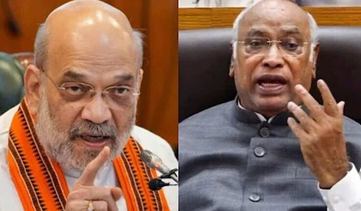 Kharge Urges PM Modi to Sack Amit Shah, Says 'If Any Shame Remains'