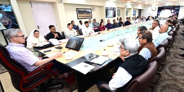 CM Omar Abdullah directs departments to accelerate CAPEX expenditure, ensure timely utilization of funds