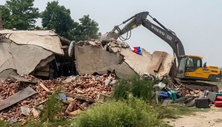 Demolishes multiple properties worth nearly ₹3 crore in Nikki Tawi & Bishnah; Jammu administration cracks down on drug peddlers
