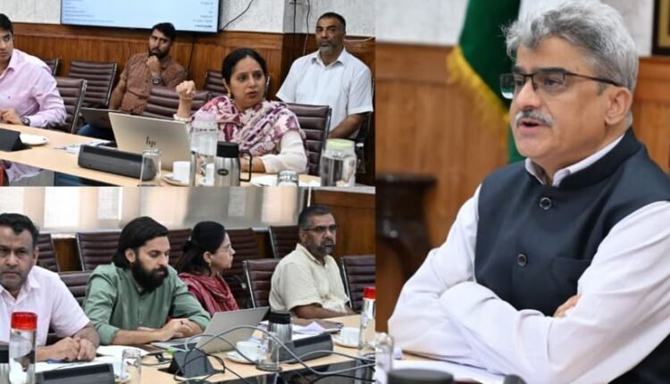 Chief Secretary assesses Infra projects to be taken-up under Urban Challenge Fund
