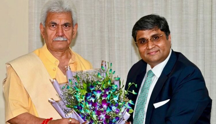 ICC Jammu Chairman Rahul Sahai Meets LG, Raises Key Trade and Industry Concerns