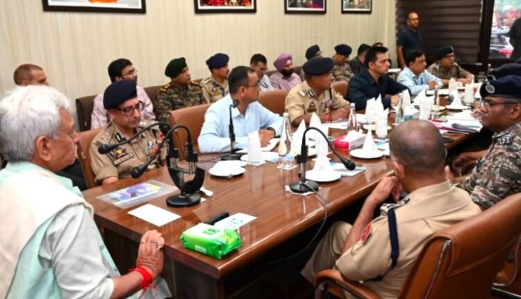 “Shri Amarnath Ji Yatra-2026” :Lieutenant Governor reviews arrangements for pilgrims at Bhagwati Nagar Yatri Niwas