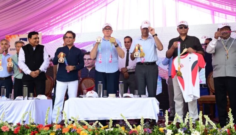 CM Omar Abdullah unveils official merchandise for Kashmir Marathon 2026, launches promotional campaign for the event