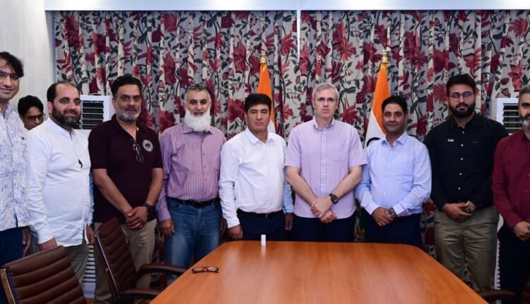CM Omar Abdullah meets travel, tourism and business stakeholders; assures support for sector’s growth