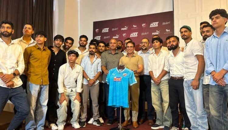 Tanvir Sadiq Unveils FC1 Jersey for historic Durand Cup Debut; calls it Milestone for J&K Football