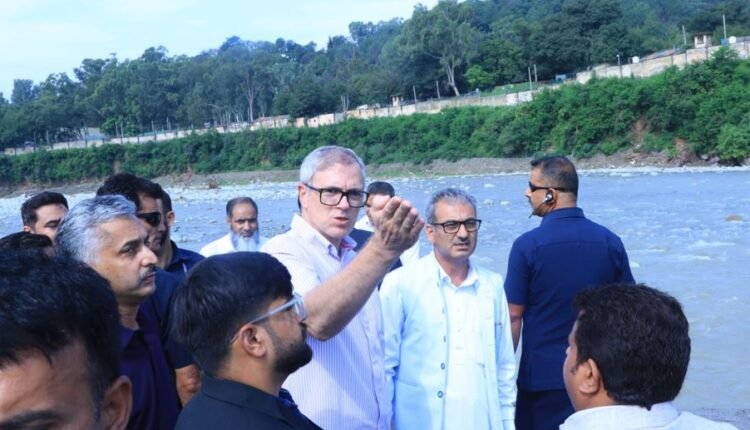 Chief Minister Omar Abdullah visits flood-affected Rajouri, reviews damage; meets affected families