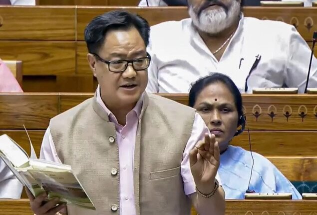 Rijiju Rules Out Special Parliament Session for Women’s Reservation, Delimitation Bills