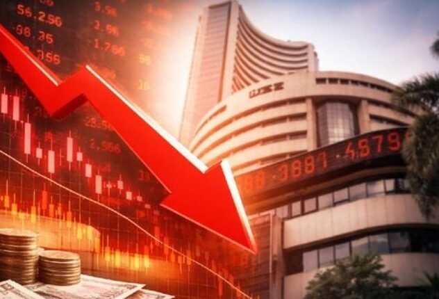 Sensex Falls 456 Points as Financial Stocks Weigh on Indian Markets
