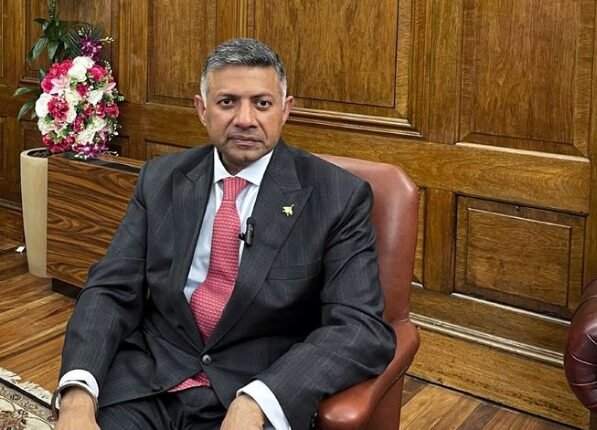 Indian Envoy Meets China Law Society Senior Official Wang Hongxiang