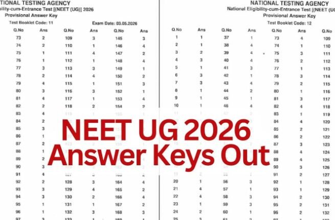 UGC NET June 2026 Answer Key to Be Released by NTA on August 16