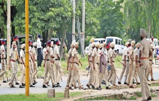 Tight Security At Chandigarh-Mohali Borders As Punjab Bandh Begins