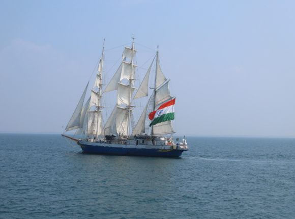 INS Sudarshini Leaves Lisbon After Three-Day Port Call Under Lokayan 2026