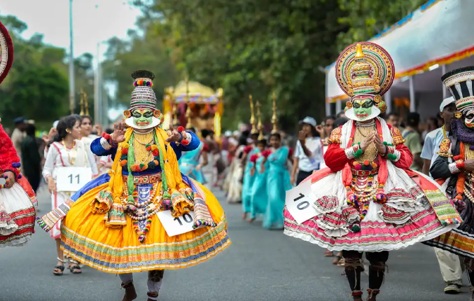 VP Flags Off Onam Pageantry, Marking Colourful End to Week-Long Celebrations