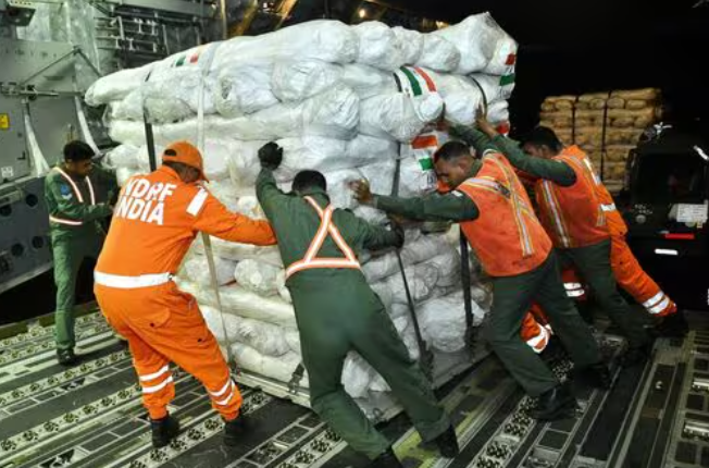 India Sends 68.5 Tonnes of Relief Supplies to Aid Crisis-Hit Nepal