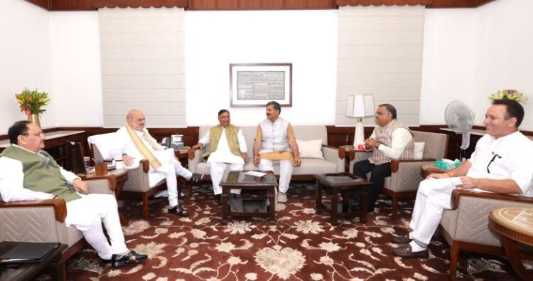 BJP delegation briefs Amit Shah on governance, security, and public concerns in J&K