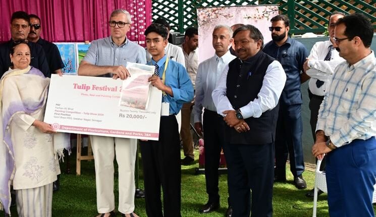 Competitions harness creativity to promote J&K’s iconic flower gardens: CM