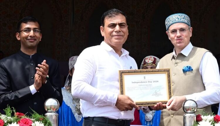 AECO of DIPR Conferred Prestigious Award of Excellence for Outstanding Work and Contribution